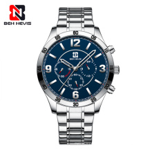 Ben Nevis BN6010G Watch Men Fashion Quartz Full Steel Business Mens Watches Brand Luxury 30M Waterproof Watch Relogio Masculino